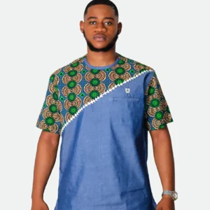 Ankara Short Sleeves Shirt| African Wear